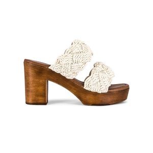Seychelles smoke shoe heel